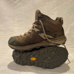 Men’s Merrell hikers select dry outer with flex plate soles